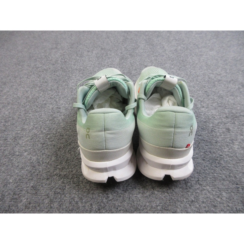 On Cloudsurfer Shoes Mens Size 11.5 Green Orange Running Road Trainers Athletic - Picture 4 of 16